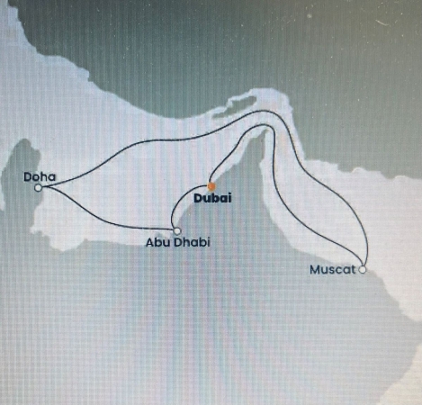 EMIRATI ARABI, crociera+volo da Cagliari CROCIERE